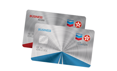 Chevron and Texaco cards