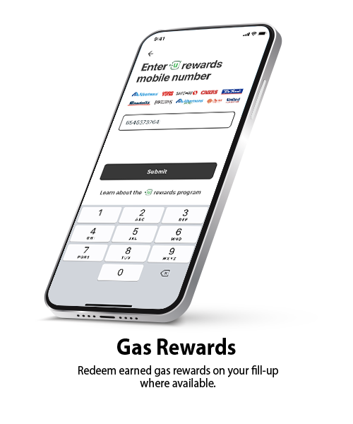 Redeem fuel rewards using the Texaco Mobile app
