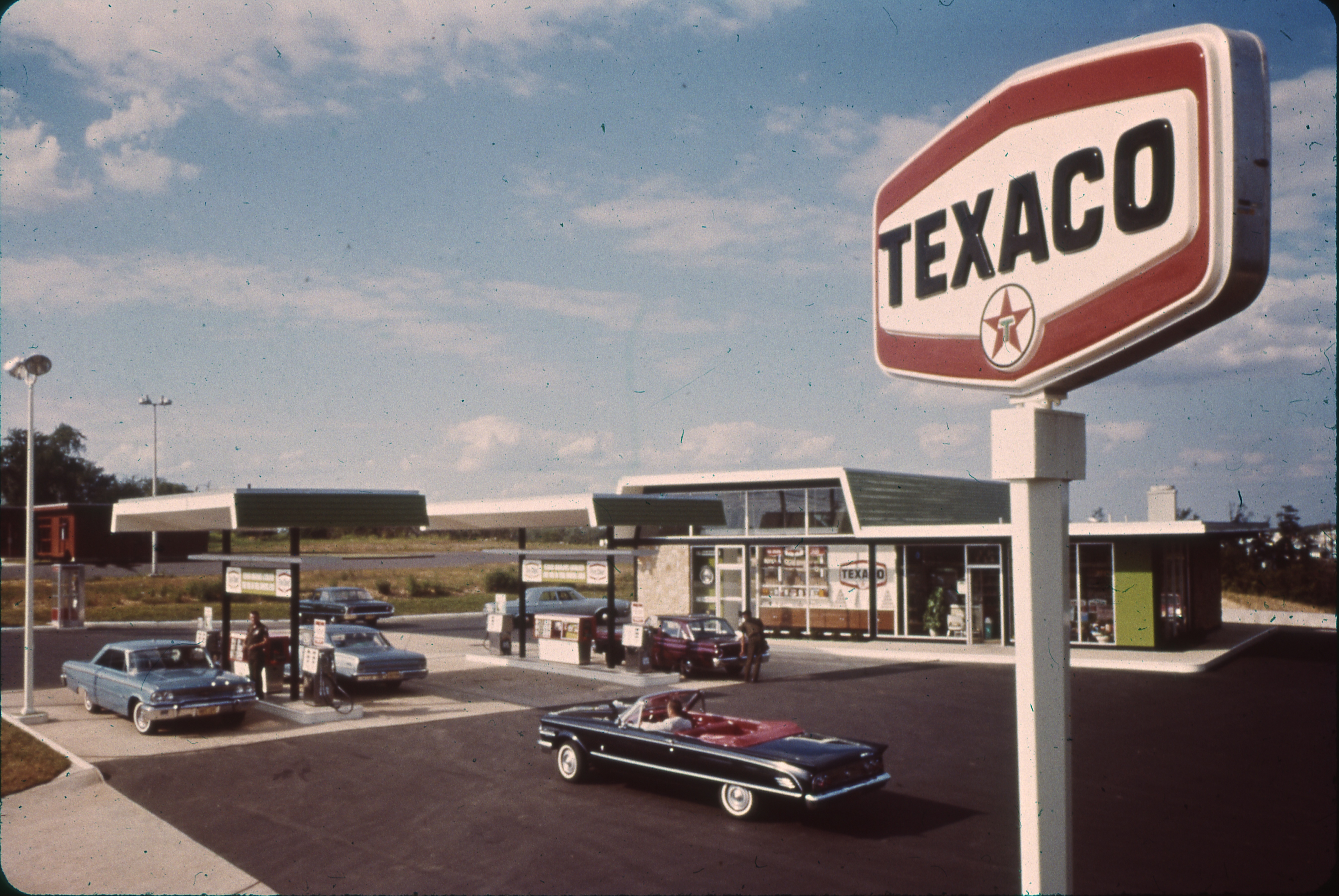 Older Texaco station