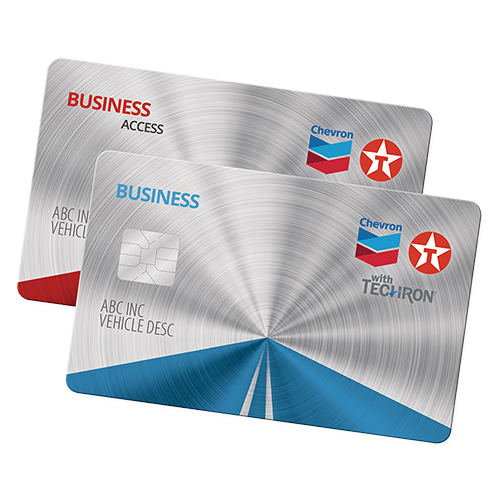 Chevron and Texaco business credit cards