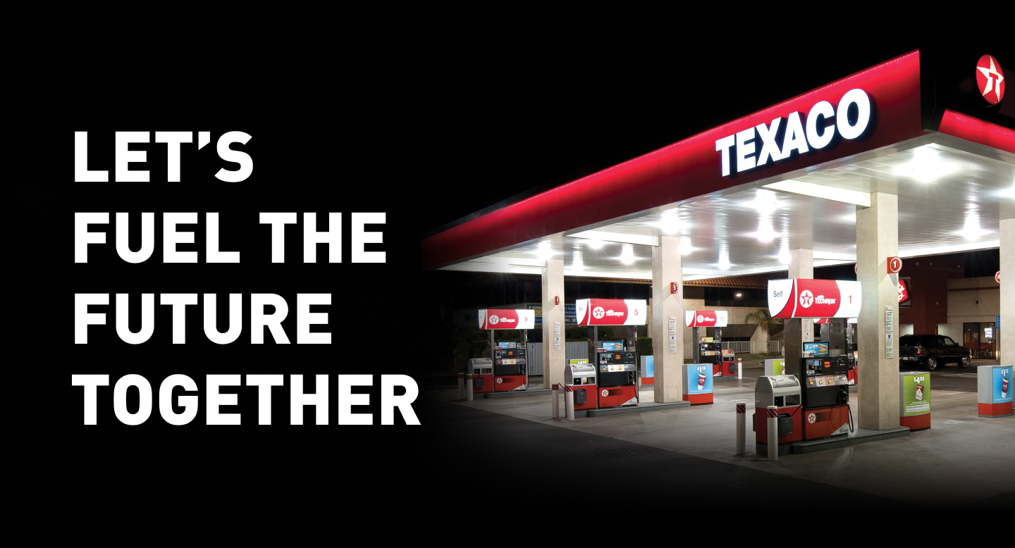 page header Texaco station