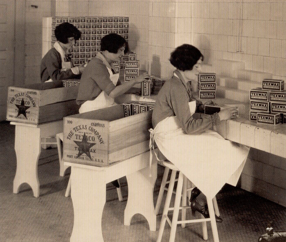 Women working in factory