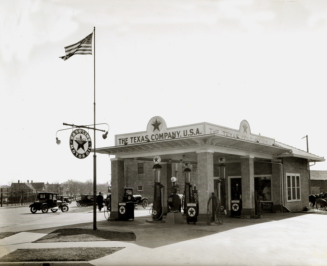 Old Texaco station