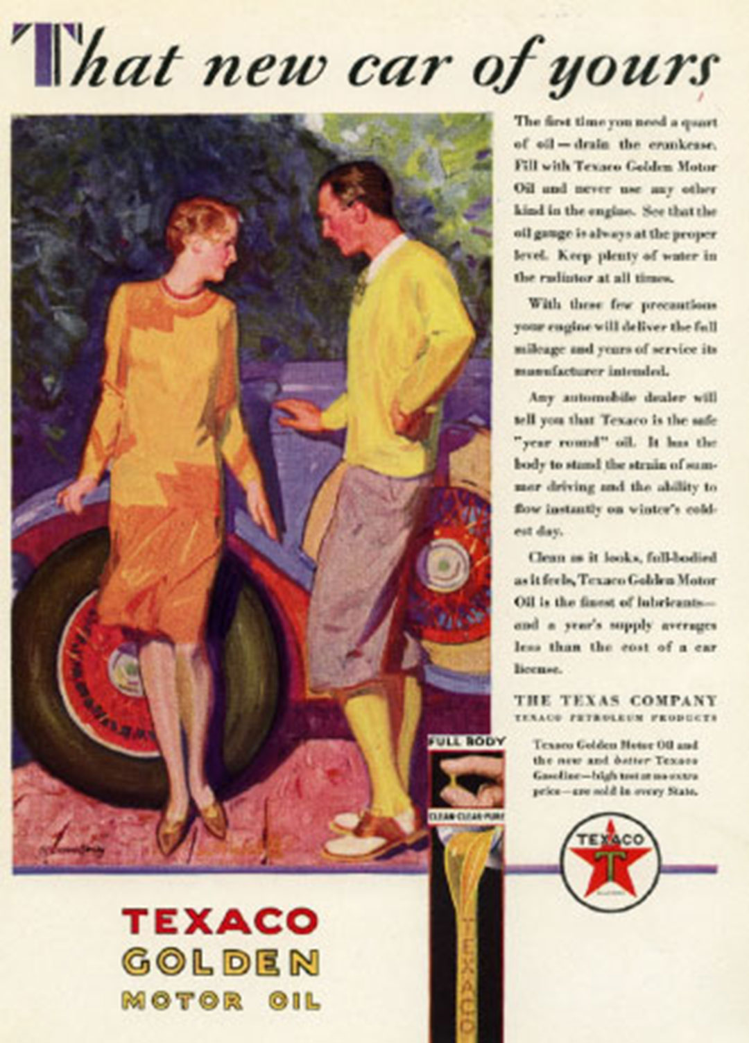 old texaco ad