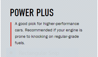 Power plus, a good pick for higher-performance