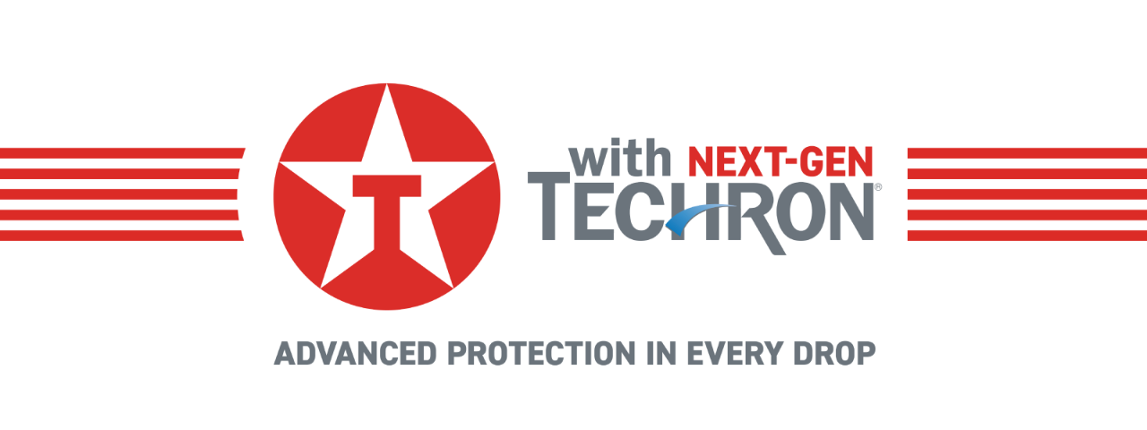 Texaco with Techron banner