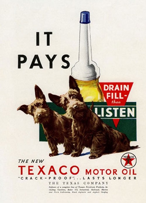 Old Texaco ad Old Texaco ad